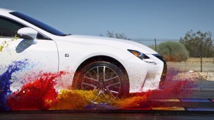 Lexus Slows Down an RC 350 F Sport With Some Paint
