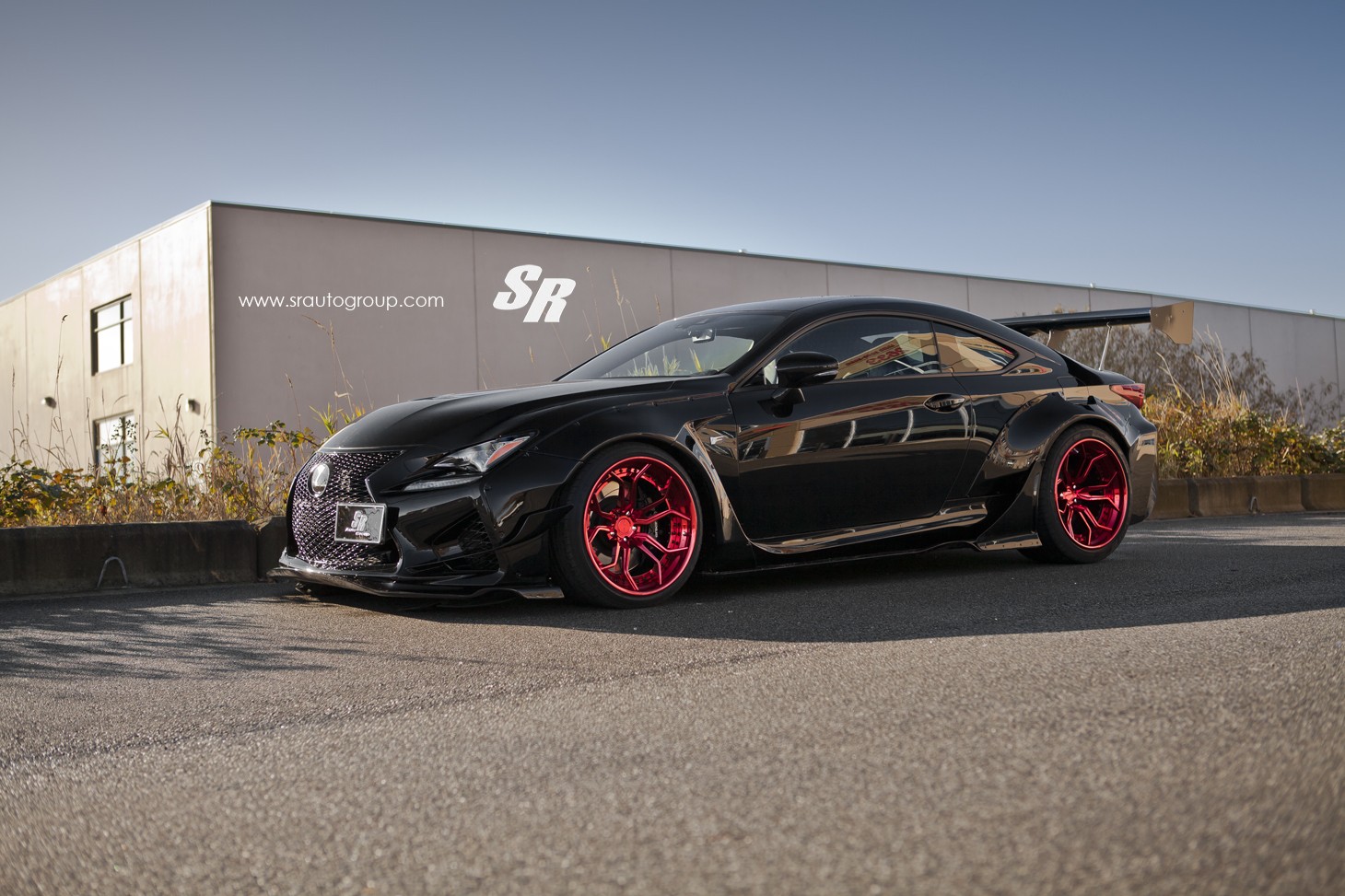 Rocket Bunny Lexus Fc F Gets Candy Red Pur Wheels4 Clublexus