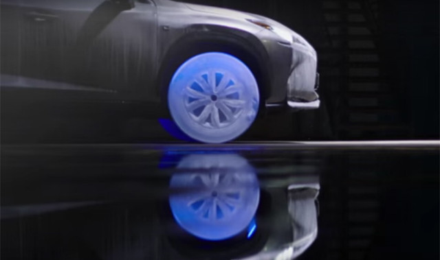 Lexus Froze an NX for Five Days and Gave It Literal Ice Wheels