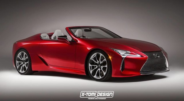In the Works: Lexus LC 500 Convertible, LC F, and LC Hybrid