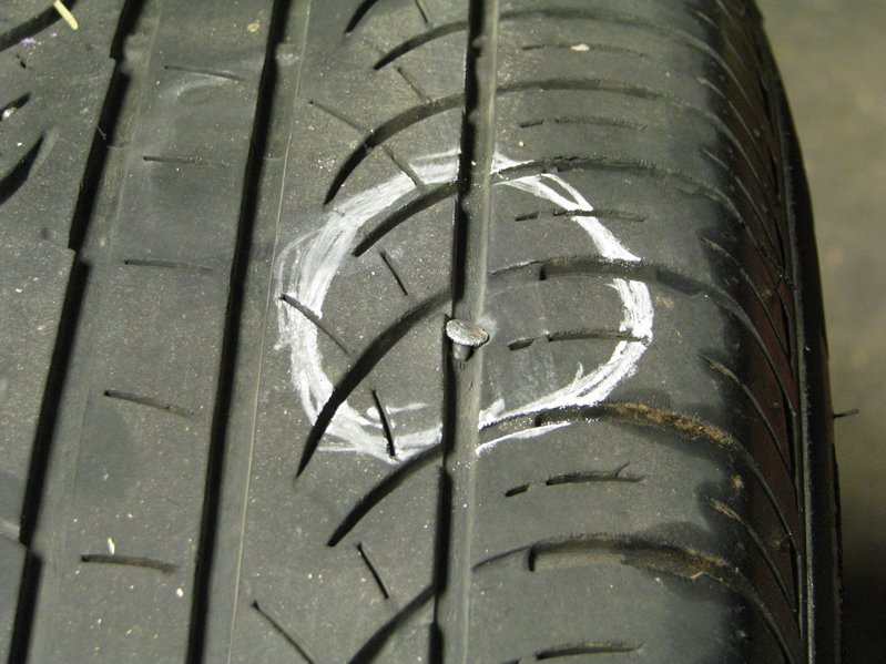 tire flat 
