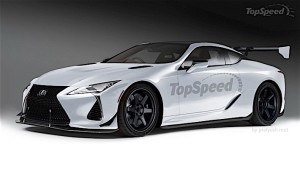 Check Out this LC 500 GT3 Race Car Rendering