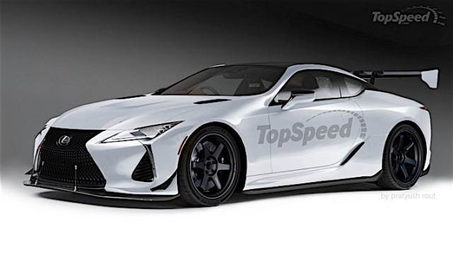 Check Out this LC 500 GT3 Race Car Rendering