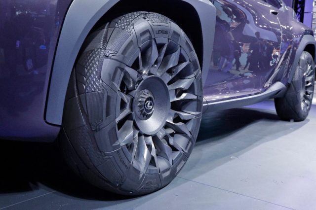 Lexus UX Concept Sports Cutting Edge Goodyear Concept Tires