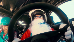 Lexus RC F GT Takes a Spin on ‘Santa’s Lap’: Video