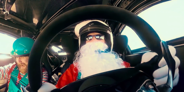 Lexus RC F GT Takes a Spin on ‘Santa’s Lap’: Video