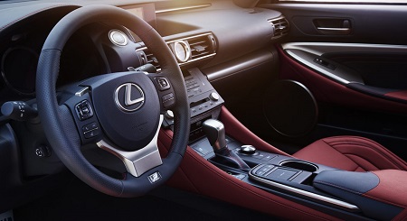 Lexus Sports Car Interior