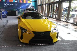 Spotted in Long Beach: One Lemony Yellow LC 500