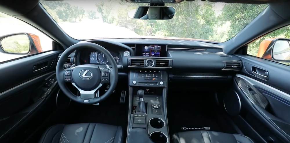 2017 Lexus Rcf Interior