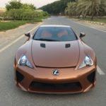 Lexus LFA in Pearl Brown is a Real One of One