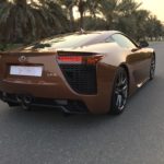 Lexus LFA in Pearl Brown is a Real One of One