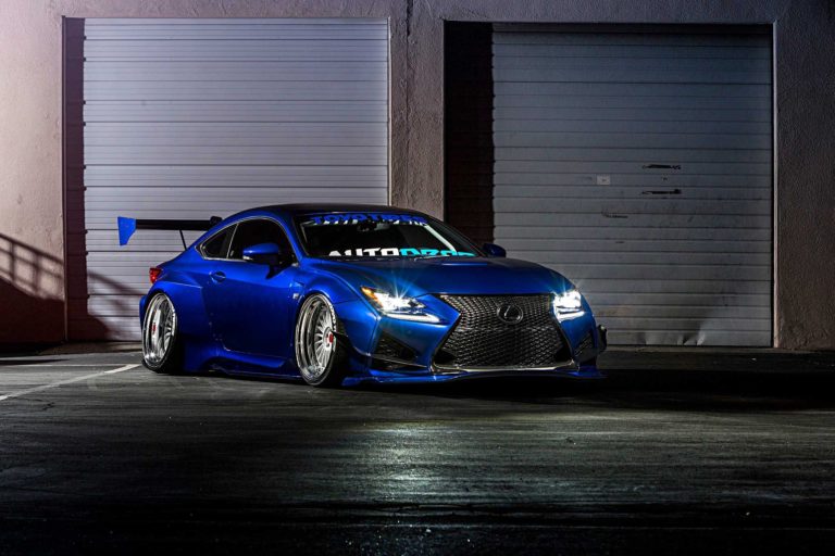 lexus rc f wide body