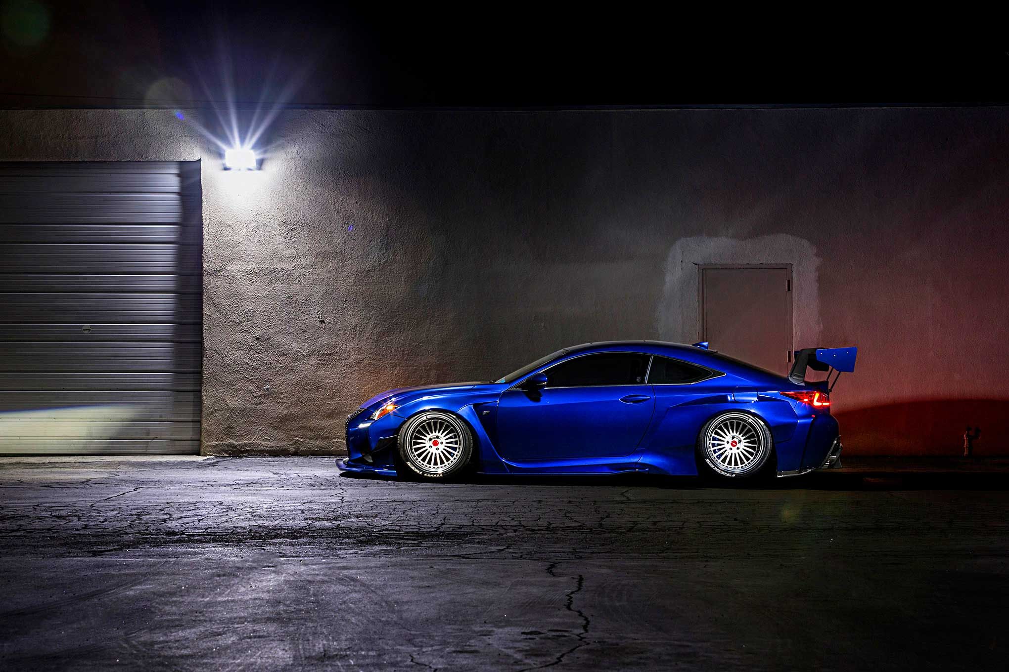 lexus rc f wide body