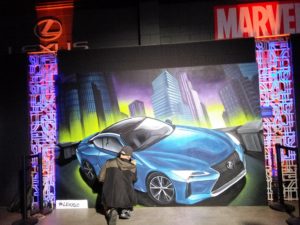 CLUB LEXUS - Black Panther Inspired LC Reveal Party in L.A., Oct. 24