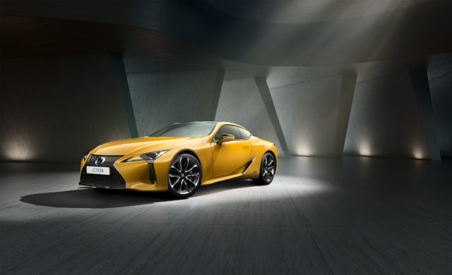 Lexus LC Yellow Edition