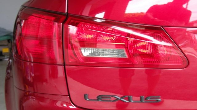 Lexus IS: How to Hide the Amber in Your Tail Lights