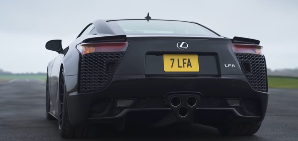 Lexus LFa Rear