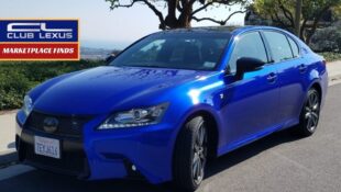 Cosmic Blue Wrapped 4th Gen Lexus GS Is Out of This World