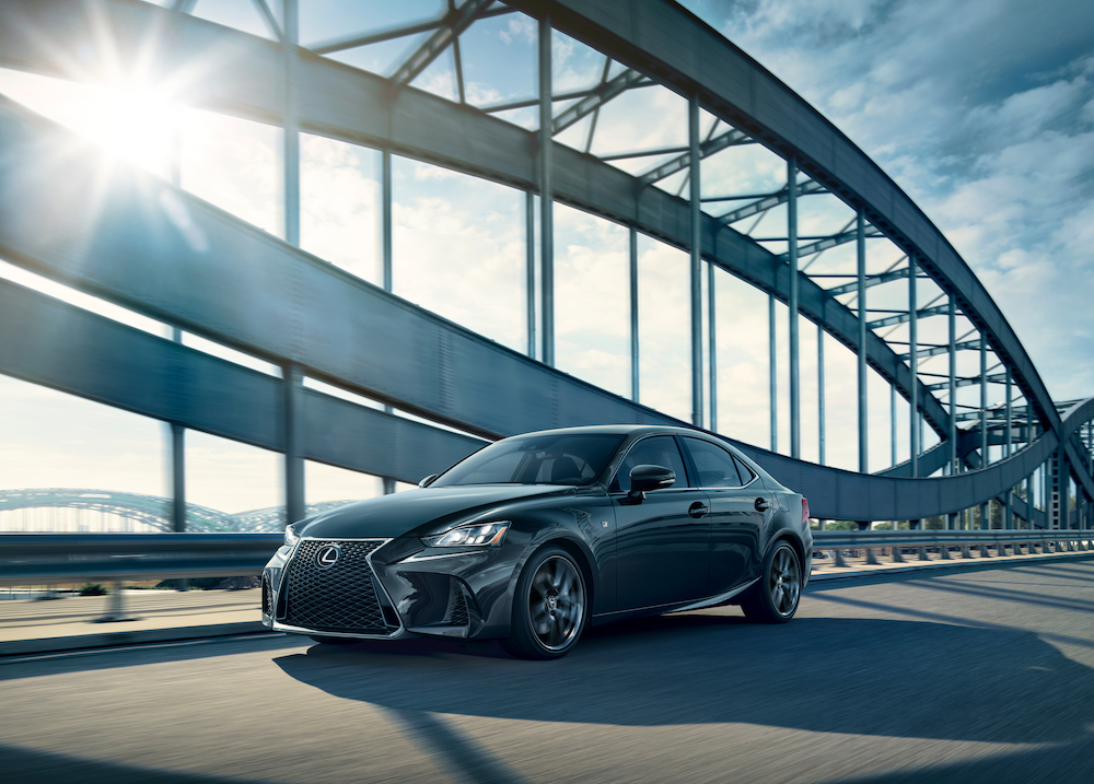 Lexus IS F Sport 300 and 350 Black Line Special Edition