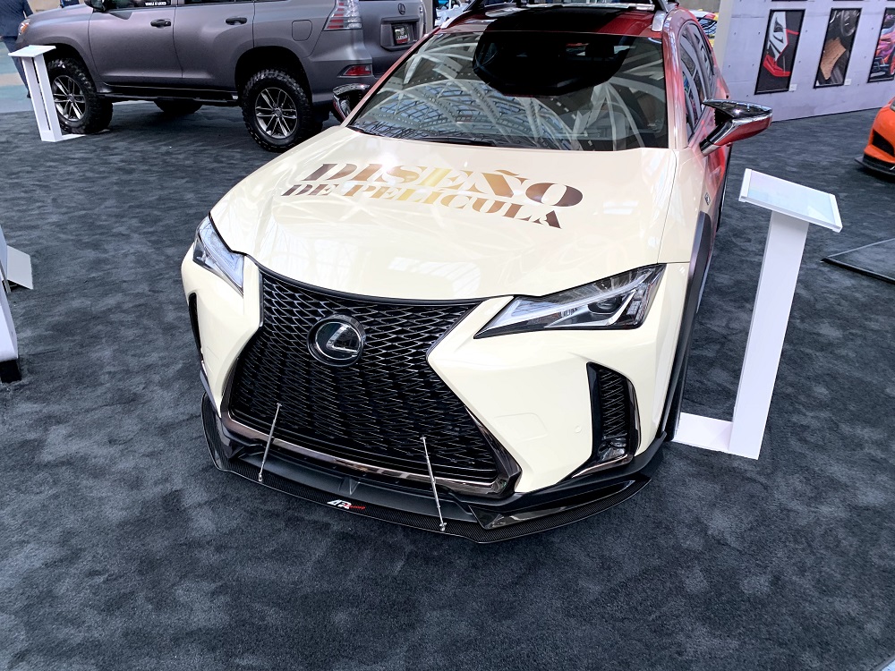 Custom Lexus UX a Vibrant Tribute to Mexican Cinema at L.A. Auto Show