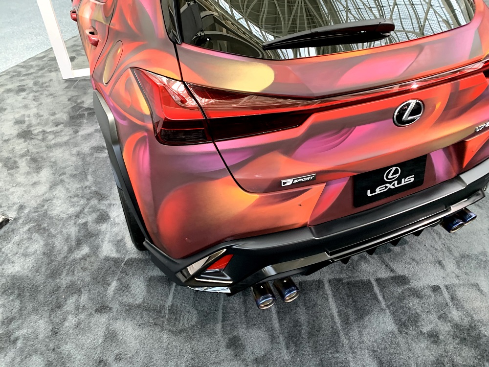 Custom Lexus UX a Vibrant Tribute to Mexican Cinema at L.A. Auto Show