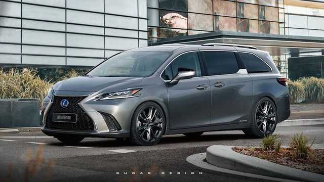 Lexus Minivan Render Based on Sienna Looks Fantastic