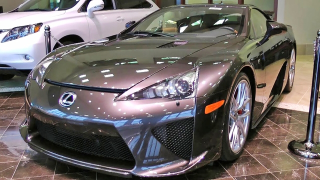 Brown Stone Lexus LFA Is a Real One-of-One