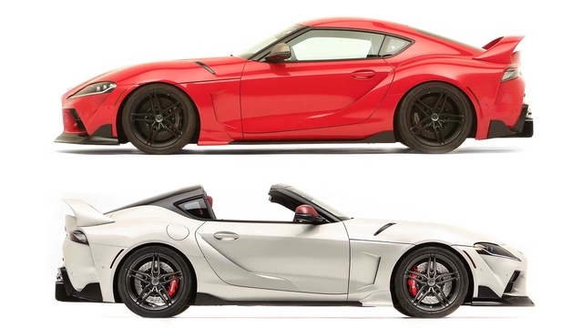 GR Supra Concept Receives Mk4 Targa Top