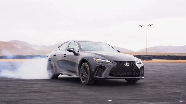 Formula Drift Driver Gives 2021 IS350 F Sport a Workout