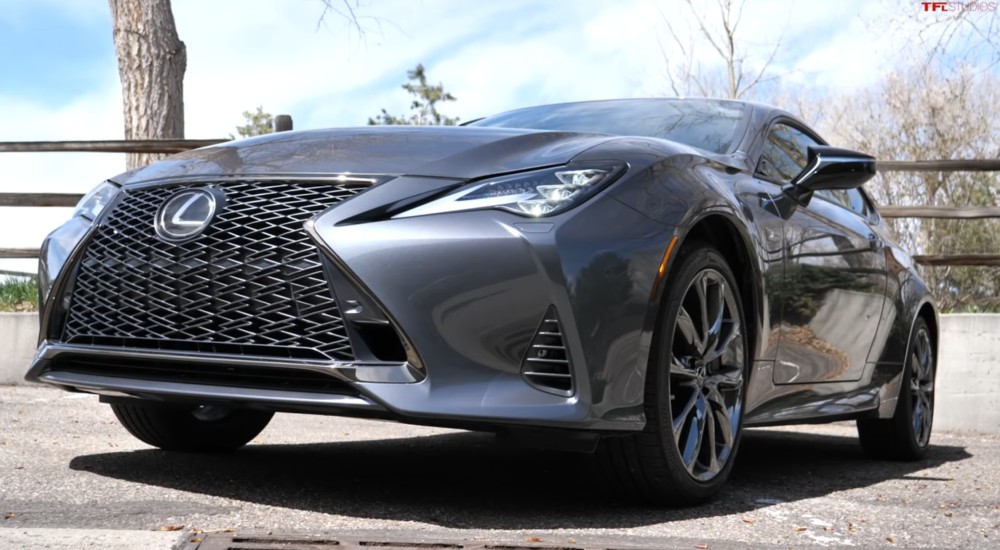 2021 Lexus RC F Sport Black Line