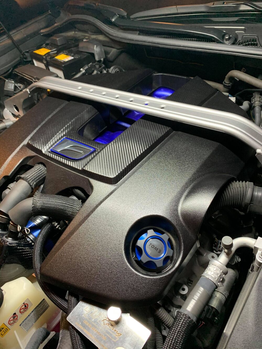 2018 Lexus GS F build (imperialtrace) engine