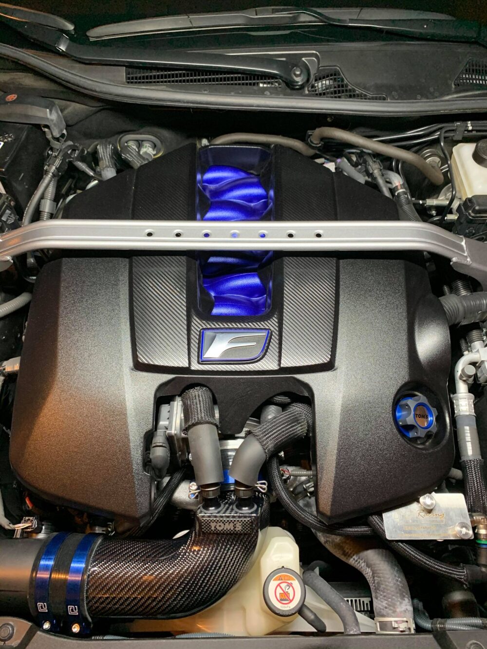 2018 Lexus GS F build (imperialtrace) engine