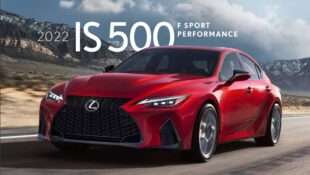 2022 Lexus IS 500 F-Sport Performance Brochure