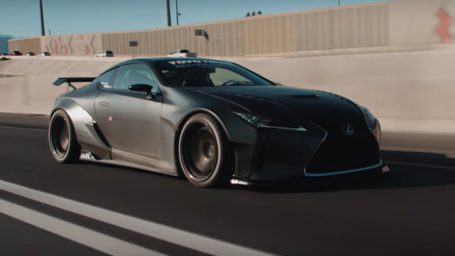 Flashback Friday: Matte Black Liberty Walk LC500