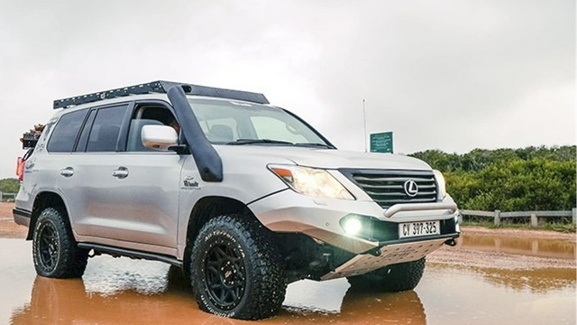 Heavily Modified Lexus LX570 Tackles any Trail