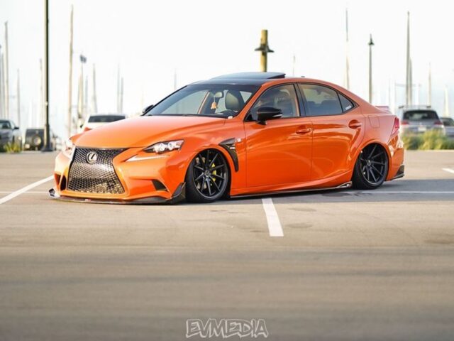 Slammed Is F Sport Proves Orange Is The New Stance Clublexus