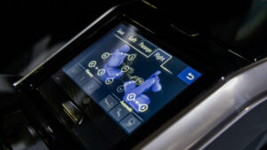 Lexus LX 600 Ultra Luxury seat controls