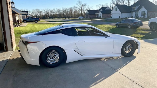 Lexus LC Drag Car Project Looks Truly Amazing