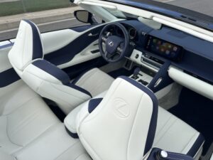 2024 LC 500 Convertible - interior