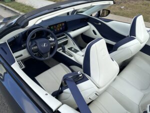 2024 LC 500 Convertible - driver's seat