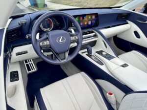 2024 LC 500 Convertible - steering wheel