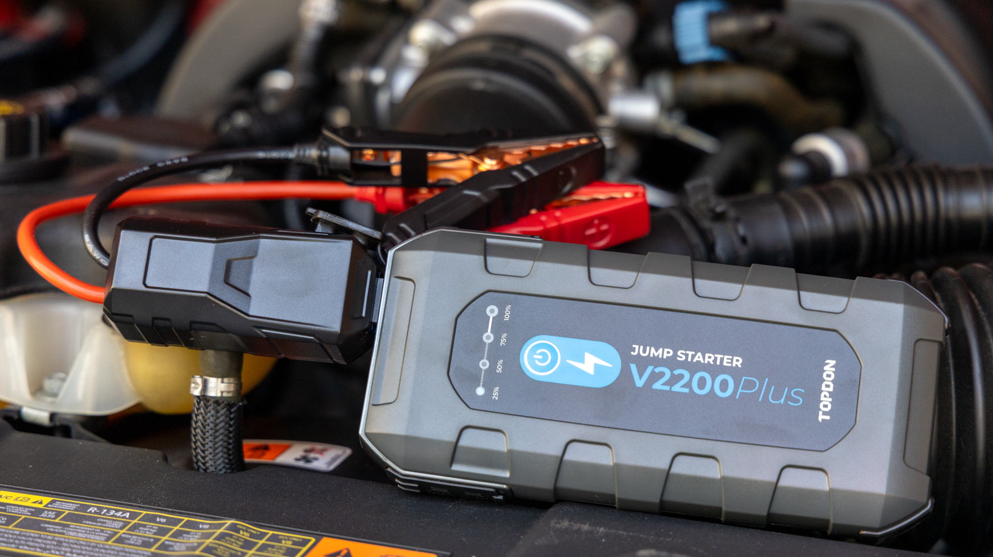 Topdon V2200Plus jump starter review