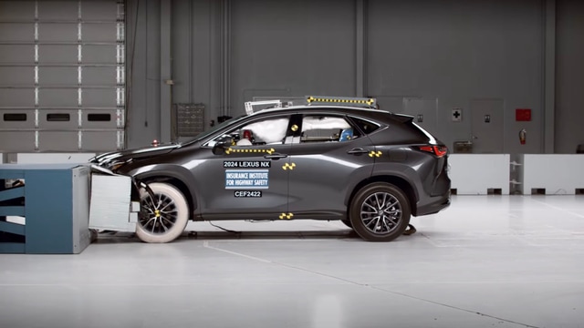 Lexus NX Honored With Prestigious Safety Award