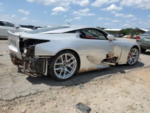 Wrecked Lexus LFA