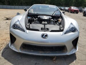 Wrecked Lexus LFA