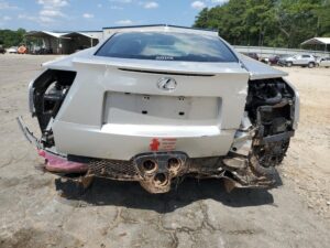 Wrecked Lexus LFA